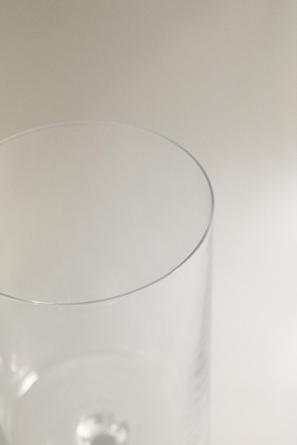 Винный бокал из чистого кристалла