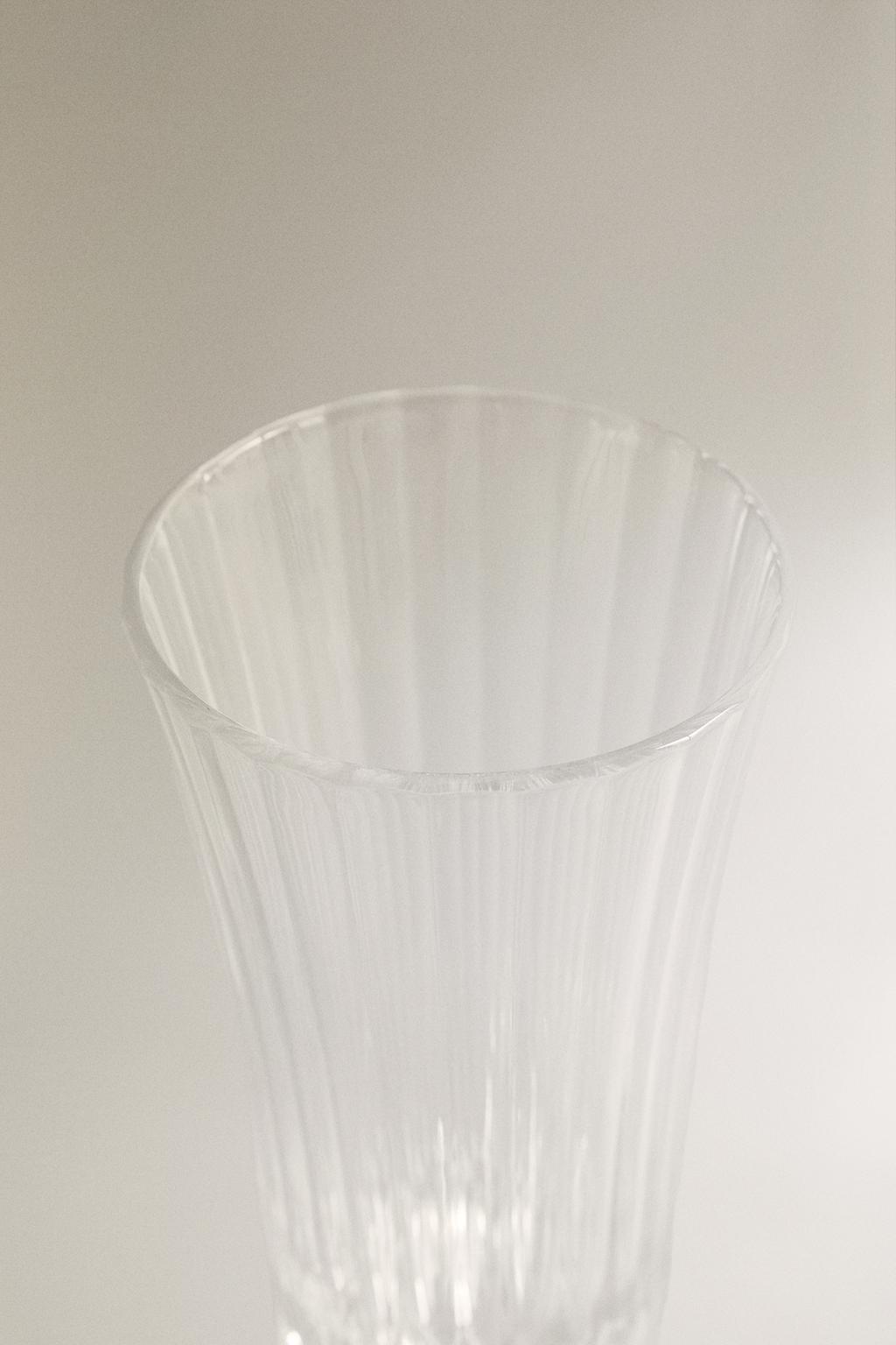 Флейта из кристалла с гравировкой