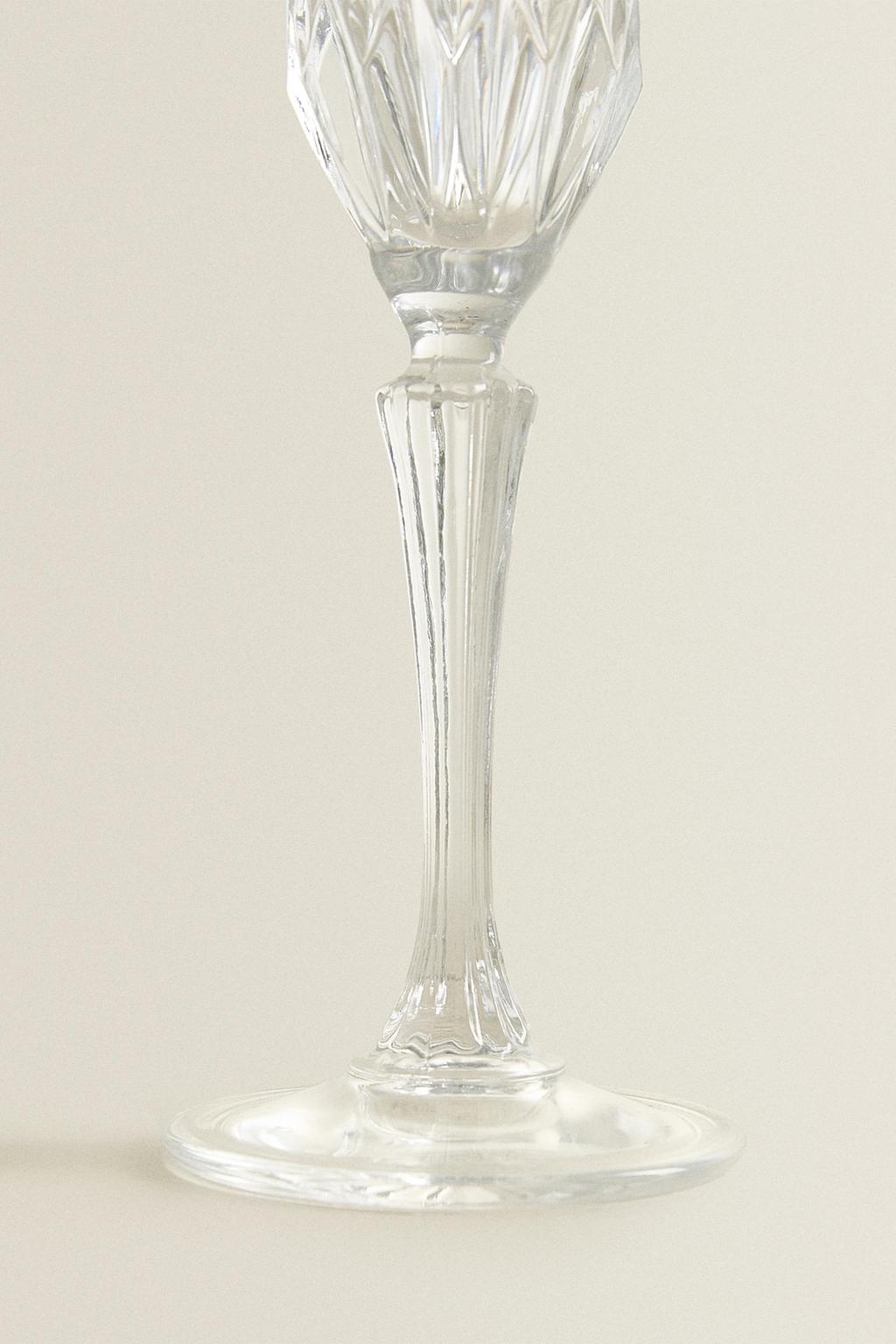 Флейта из кристалла с гравировкой