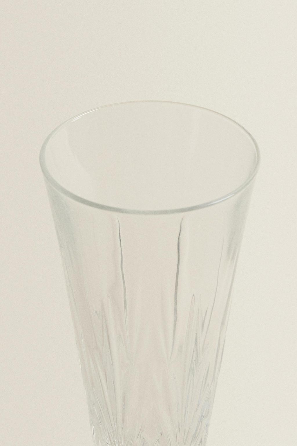 Флейта из кристалла с гравировкой