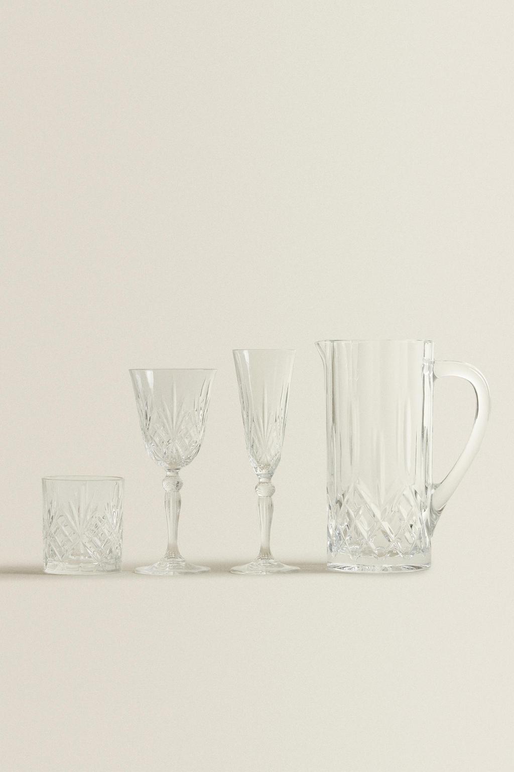 Флейта из кристалла с гравировкой