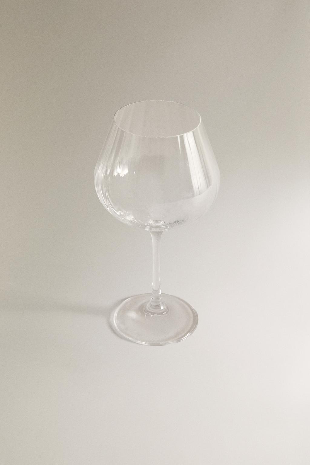 Стекло богемского кристалла с волновым эффектом