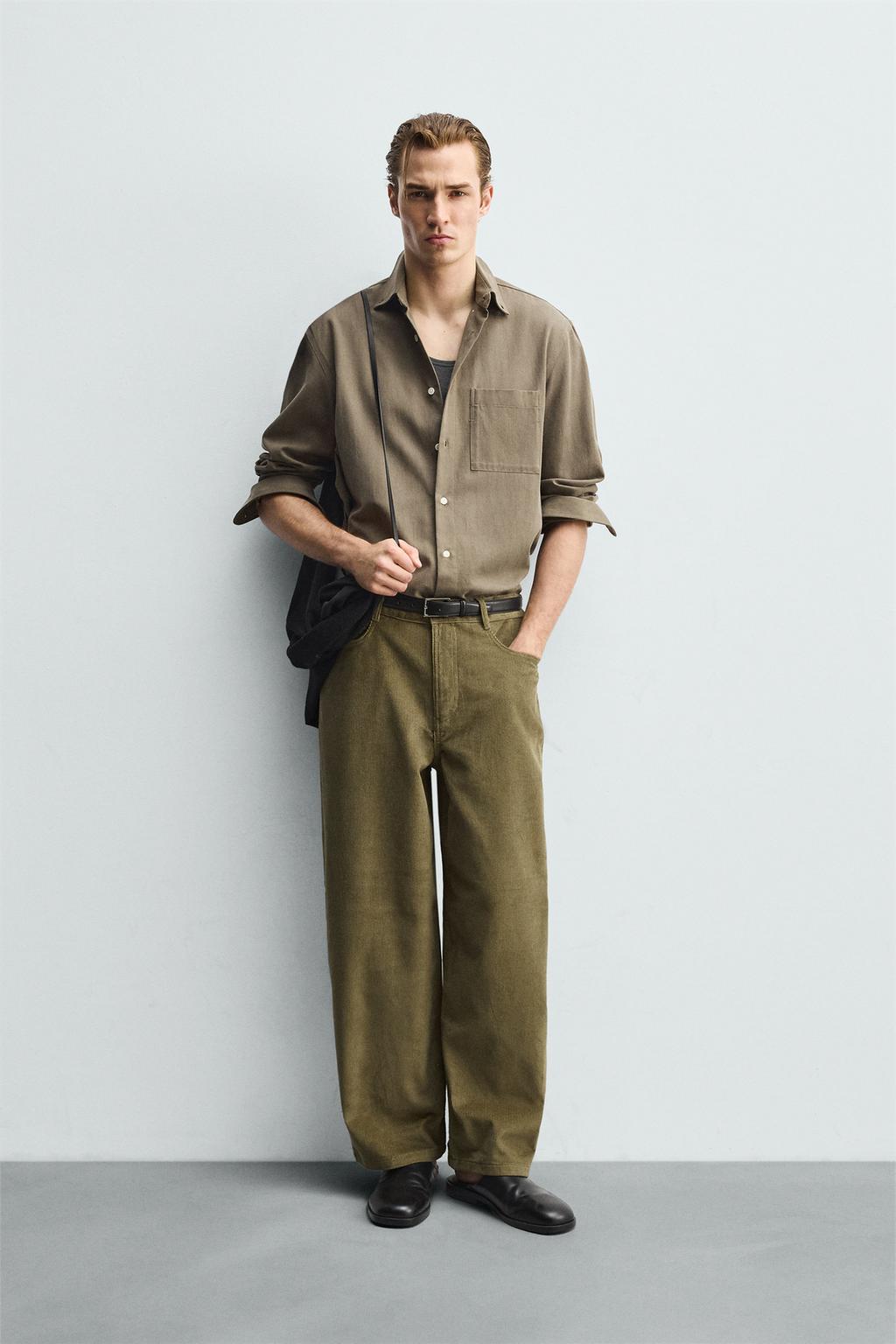 БРЮКИ BALLOON FIT ИЗ ВЕЛЬВЕТА