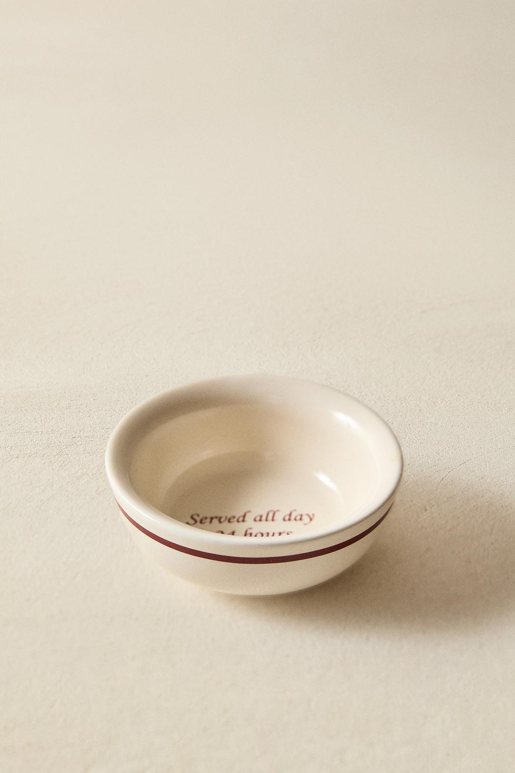 Мини фарфоровая миска для завтрака