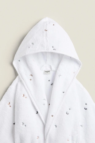 Детский халат с луной и звездой- Заказать в России