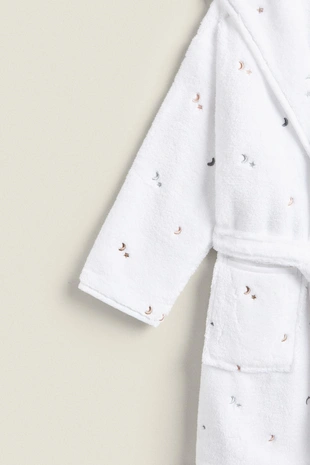 Детский халат с луной и звездой- Заказать в России