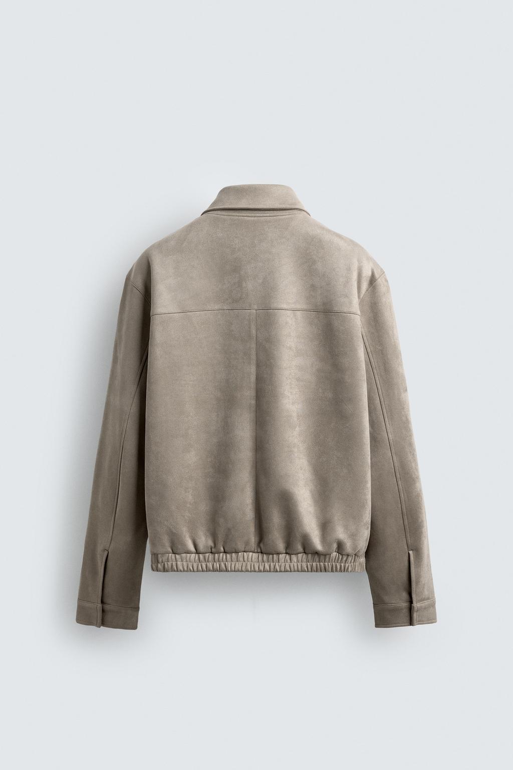 КУРТКА ИЗ ИСКУССТВЕННОЙ ЗАМШИ