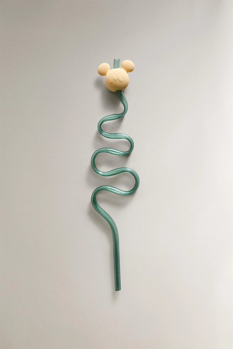 Детская соломенка с микки и минни ©disney