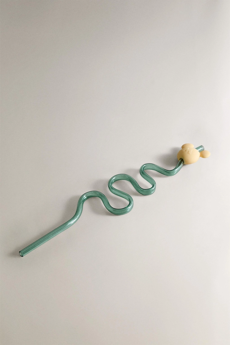 Детская соломенка с микки и минни ©disney