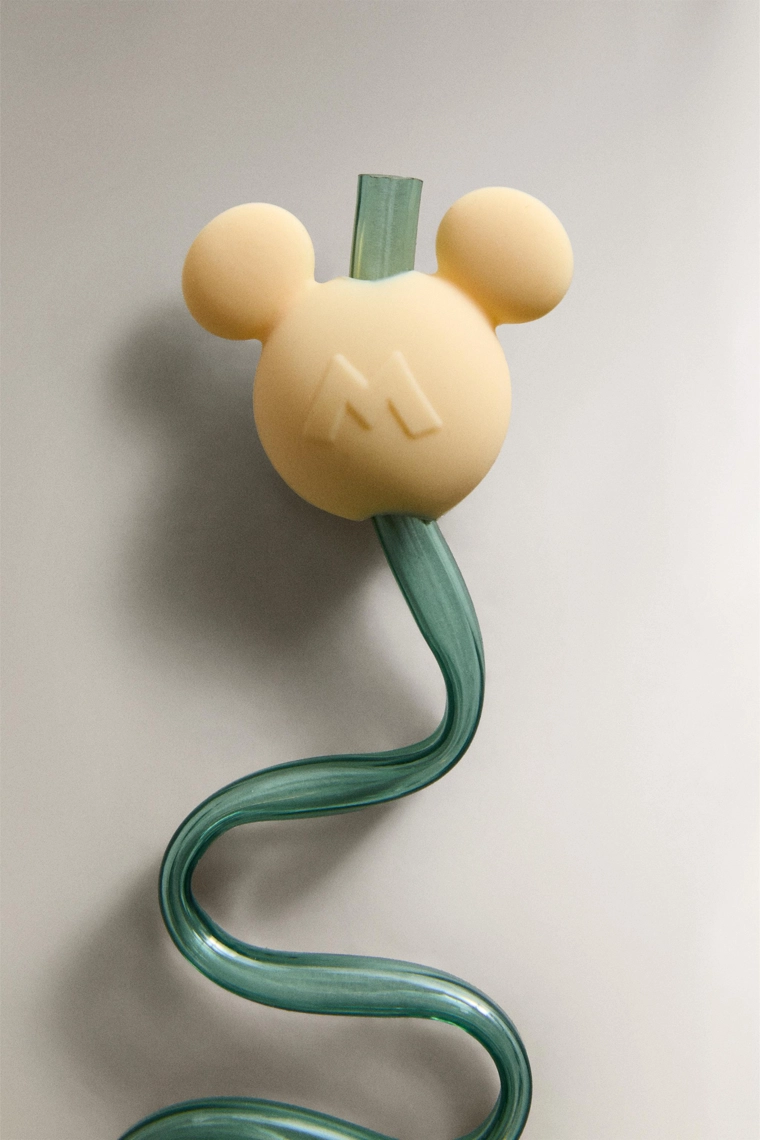 Детская соломенка с микки и минни ©disney