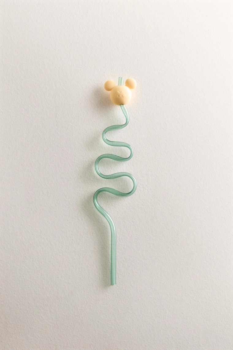 Детская соломенка с микки и минни ©disney