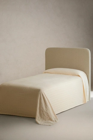 Детское покрывало в полоску с текстурой- Заказать в России