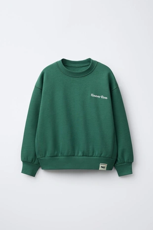 Комплект из толстовки и джоггеров с текстовой вышивкой- Заказать в России