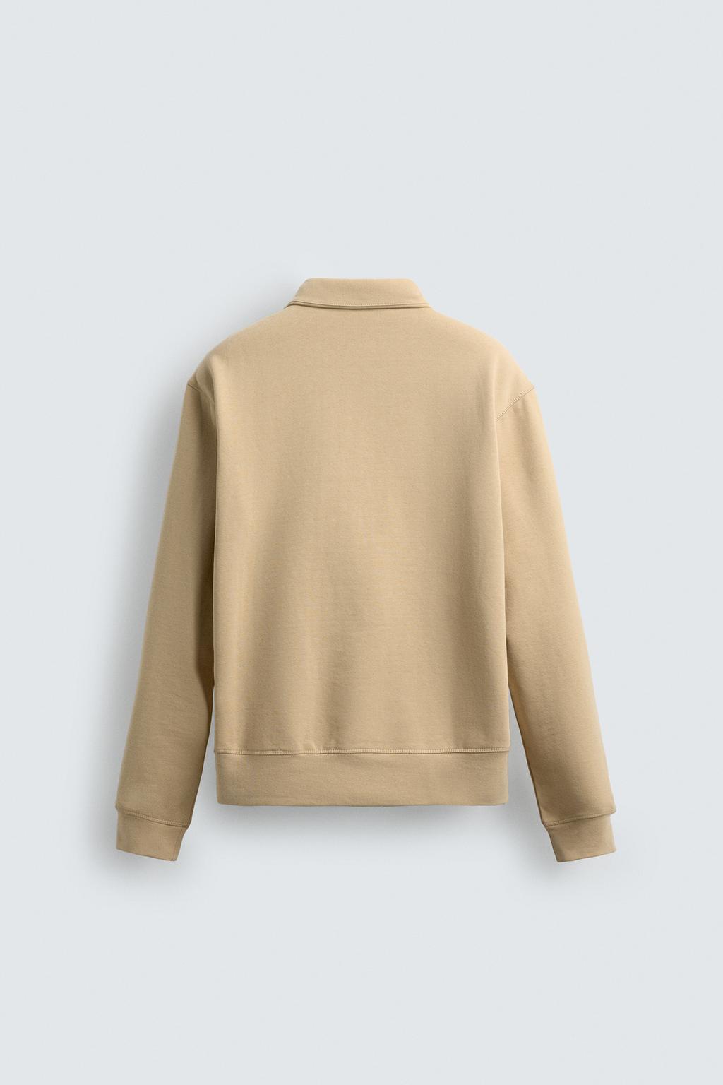 БАЗОВАЯ ТОЛСТОВКА С ВОРОТНИКОМ НА МОЛНИИ