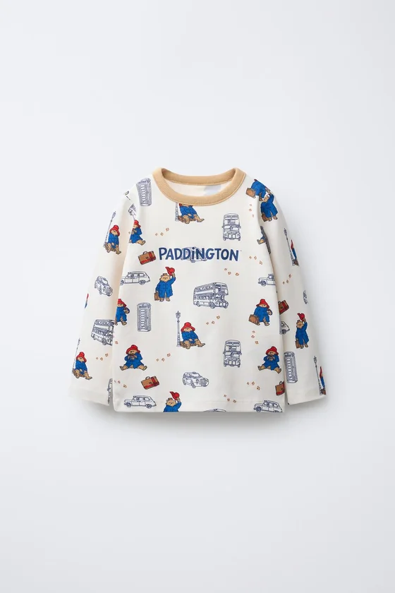 1,5-6 ЛЕТ/ПИЖАМА С ПРИНТОМ PADDINGTON ™