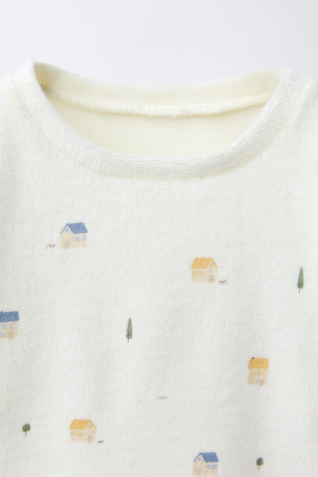 Пижама из велюра для дома, 1 1/2-6 лет