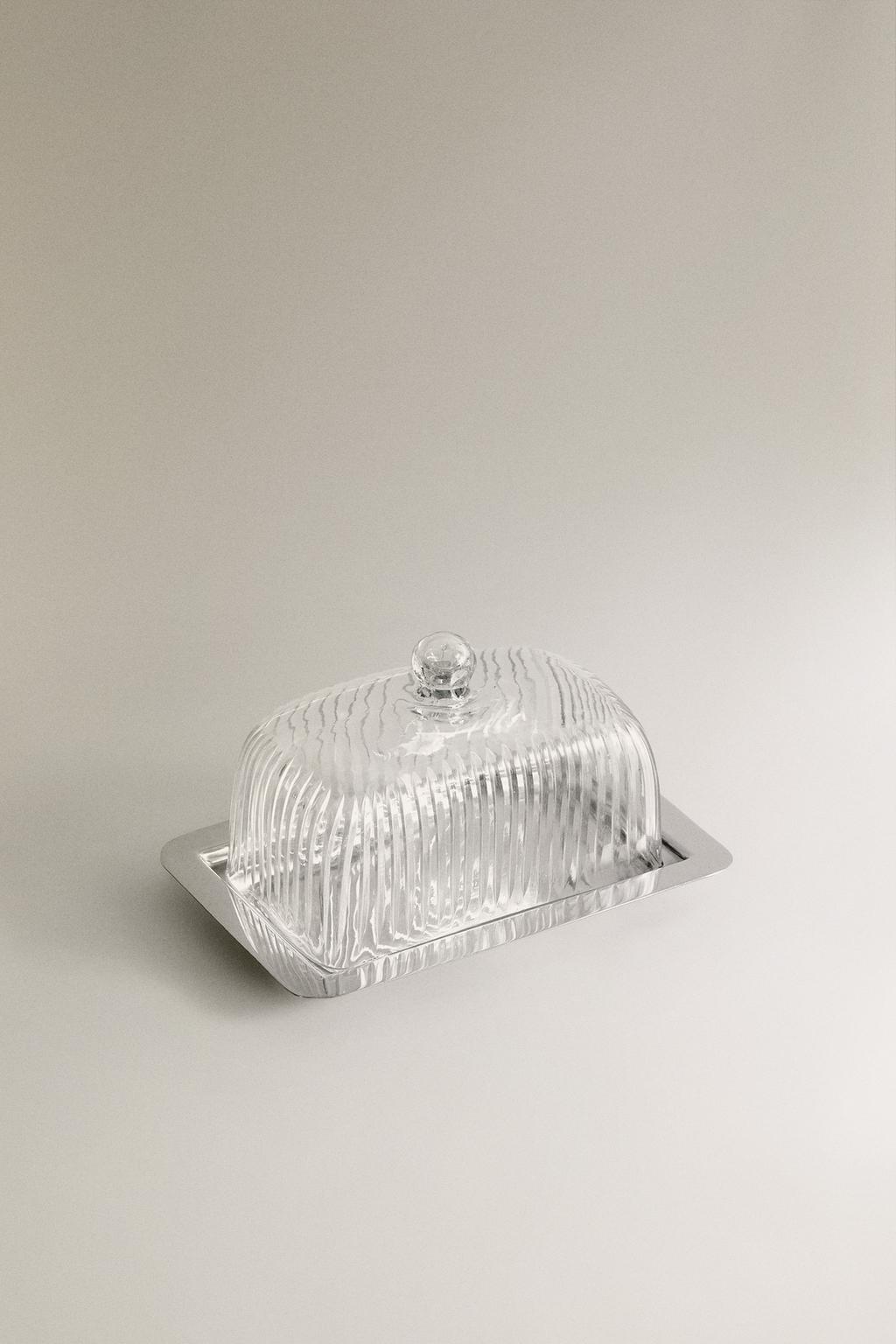 Масляница из металла и стекла