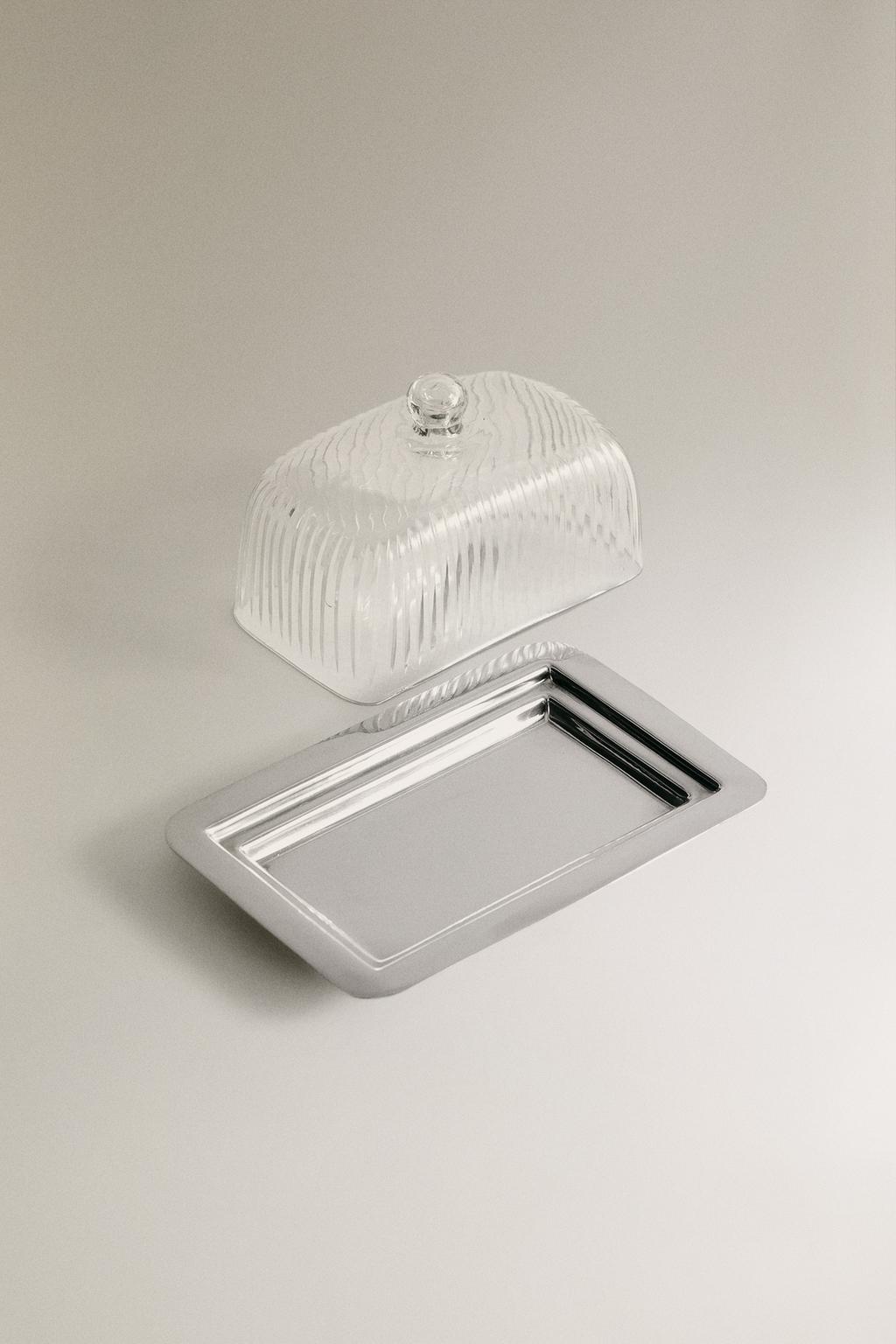 Масляница из металла и стекла