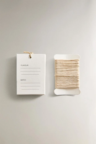 Набор ярлыков и ткани- Заказать в России