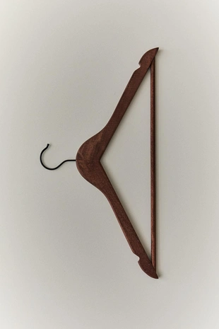 Набор деревянных вешалок для рубашек (набор из 2)- Заказать в России