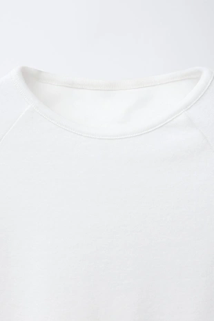 Футболка реглан из модала- Заказать в России