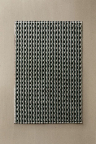 Хлопковый коврик для ванны с геометрическим жаккардовым узором- Заказать в России