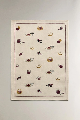 Набор кухонных полотенец с джемом (набор из 2 штук)- Заказать в России