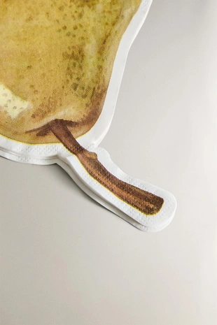 Набор бумажных салфеток с грушей (упаковка из 20 штук)- Заказать в России