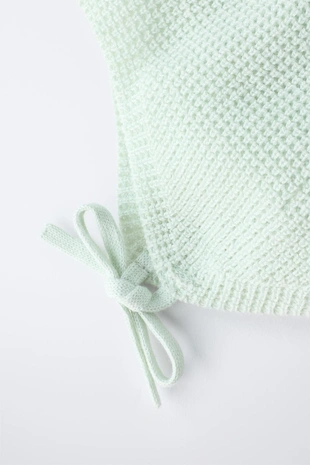 Чепчик жемчужной вязки- Заказать в России