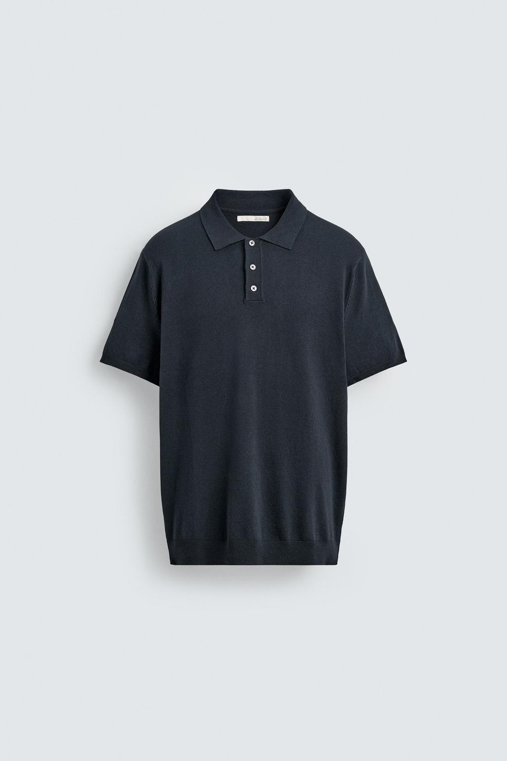 ПОЛО ИЗ ТРИКОТАЖА КЛАССИЧЕСКОГО КРОЯ