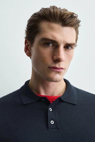 Поло из трикотажа классического кроя- Заказать в России