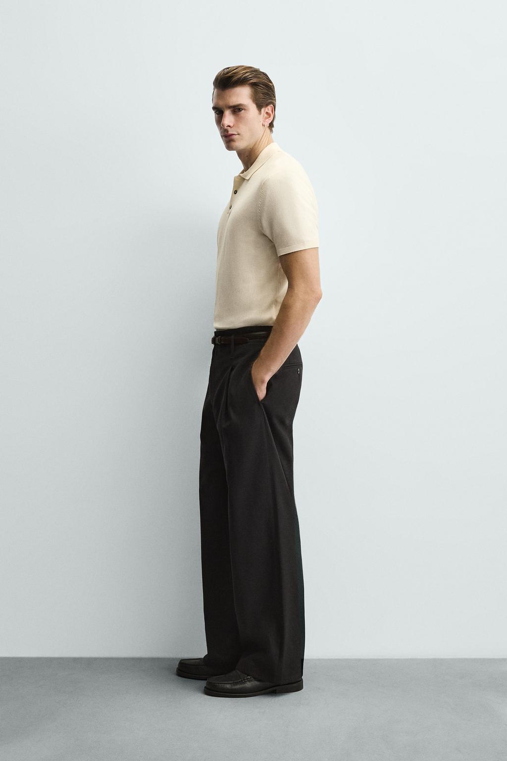 ПОЛО КЛАССИЧЕСКОГО КРОЯ ИЗ ТРИКОТАЖА