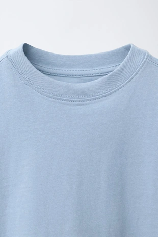 Базовая однотонная футболка- Заказать в России