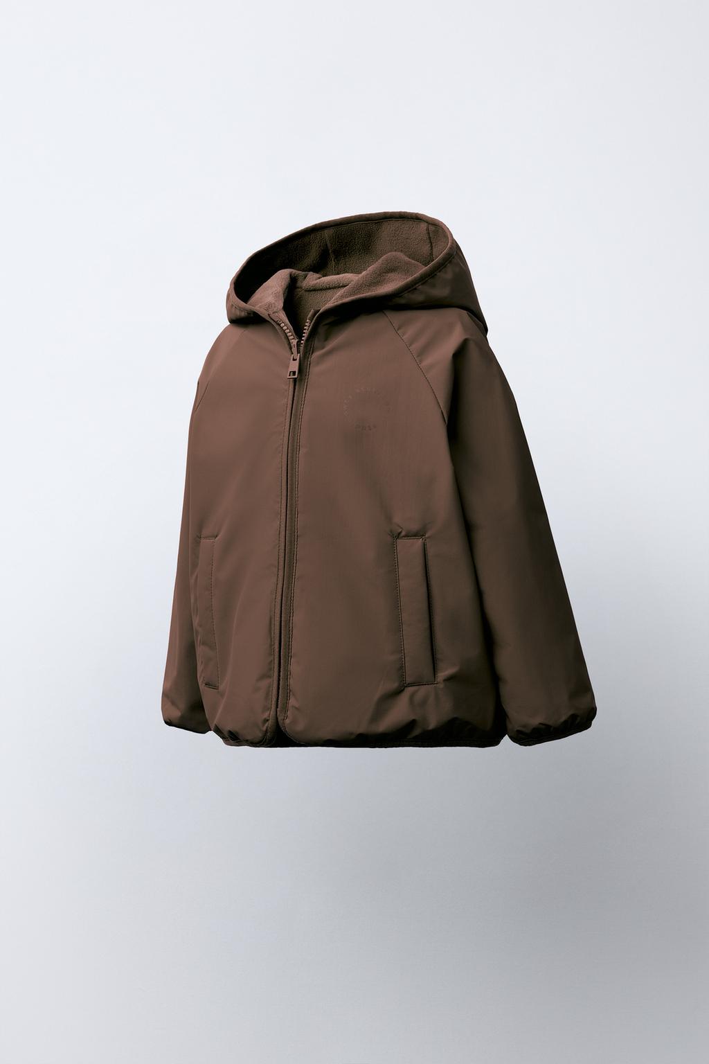 ДВУСТОРОННЯЯ КУРТКА ИЗ ПОЛАРФЛИСА