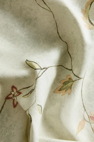 Набор салфеток с цветочным принтом и кружевными оборками (набор из 2 штук)- Заказать в России