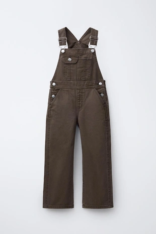 Длинный джинсовый комбинезон- Заказать в России