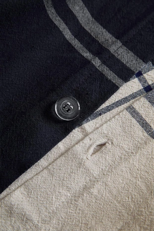 Одеяло из хлопка с дизайном клетки (двухстороннее)- Заказать в России