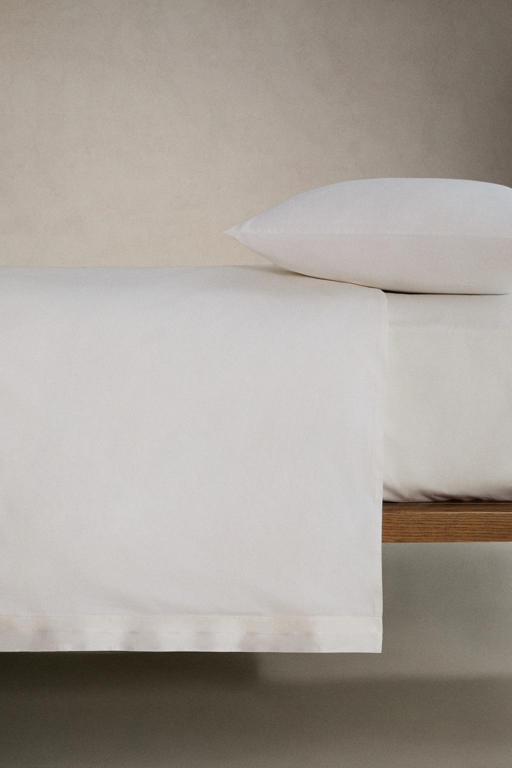 Покрывало из сатина с шелковым бордюром (300 нитей)