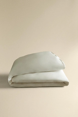 Сатиновое одеяло с шелковой отделкой (300 нитей)- Заказать в России