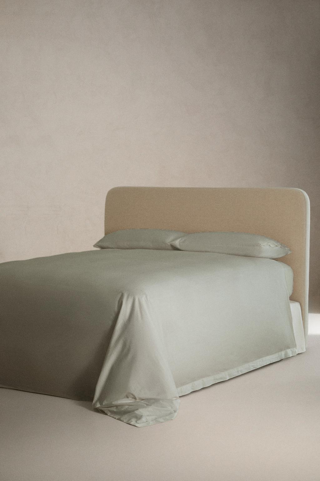 Сатиновое одеяло с шелковой отделкой (300 нитей)