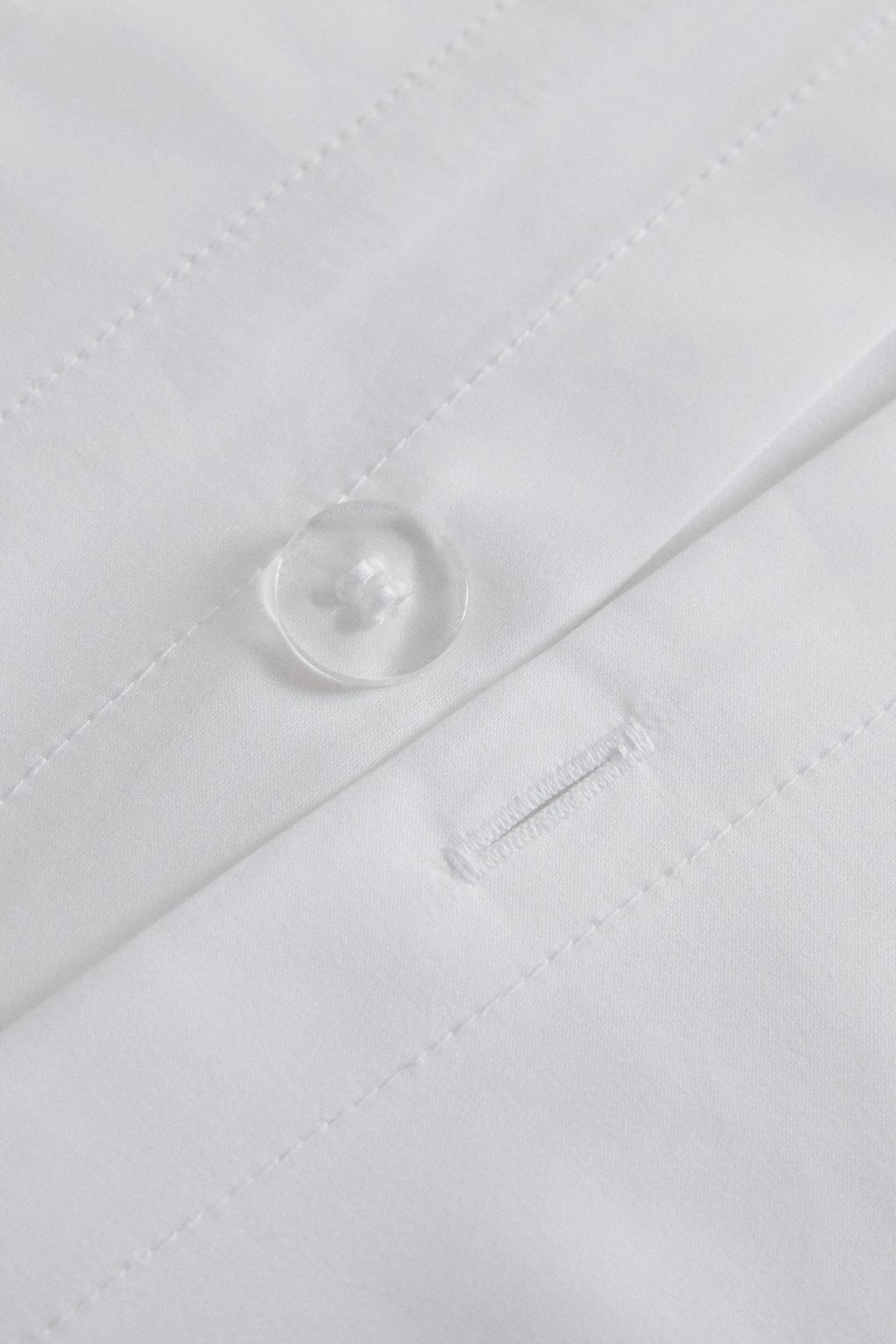 Одеяло из плотного хлопкового сатина с рельефными складками (1000 tc)