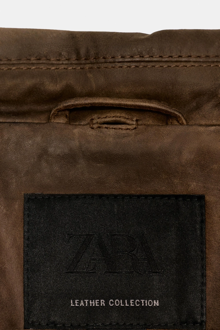 Куртка из ограниченной коллекции zw из кожи