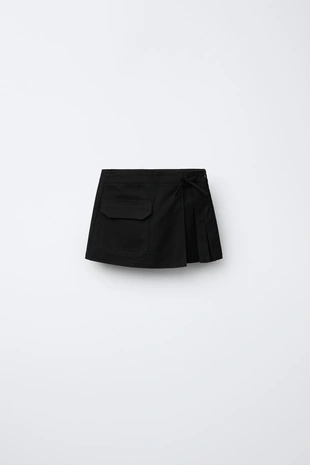 Юбка-шорты с карманами- Заказать в России