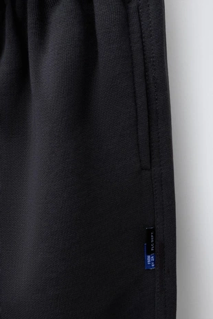 Флисовые брюки BALLOON с текстом- Заказать в России