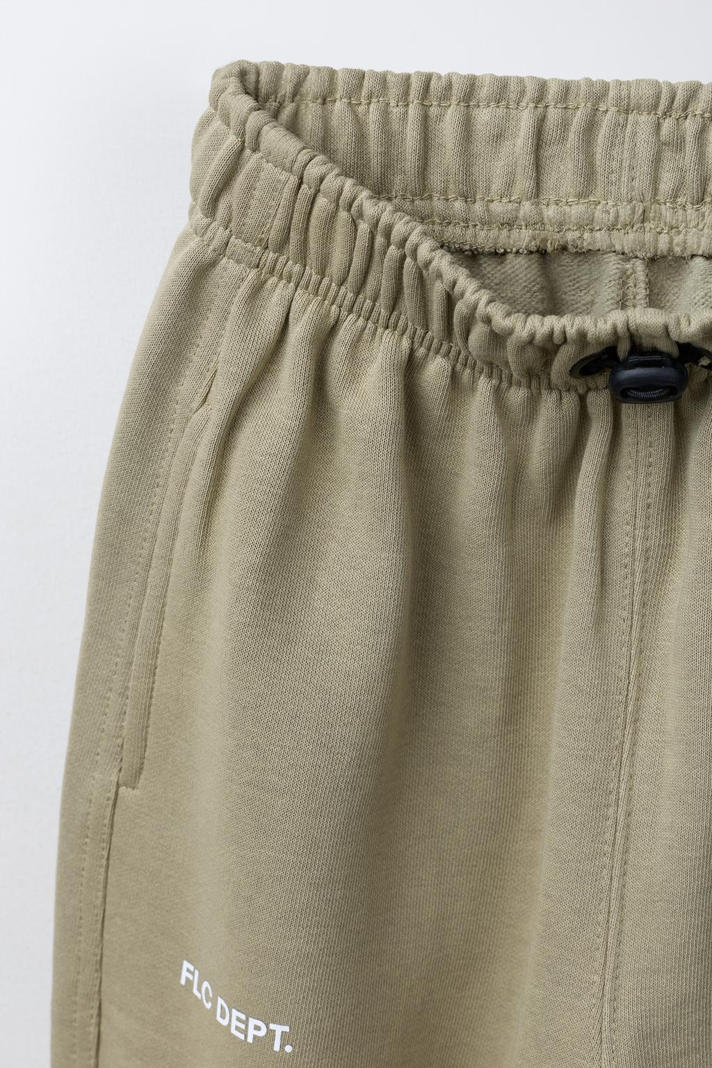 ФЛИСОВЫЕ БРЮКИ BALLOON С ТЕКСТОМ