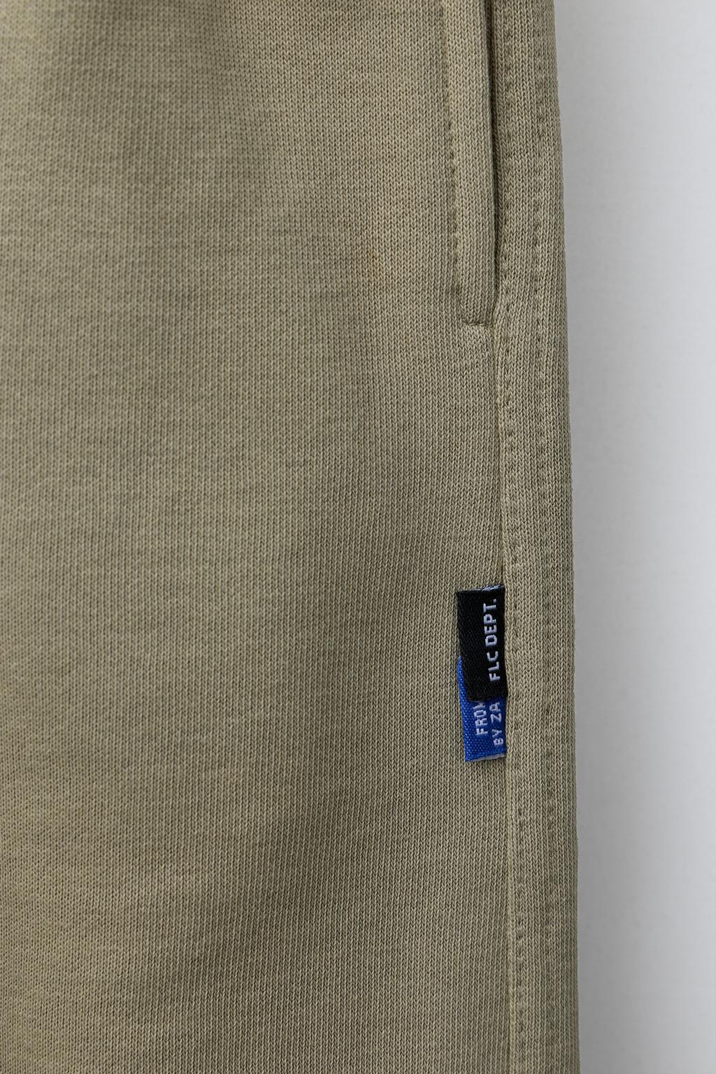 ФЛИСОВЫЕ БРЮКИ BALLOON С ТЕКСТОМ