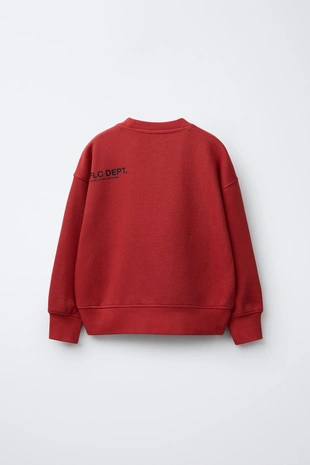 Базовая толстовка с надписью и нашивкой- Заказать в России