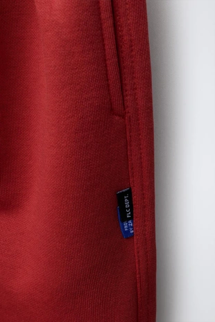 Флисовые брюки BALLOON с текстом