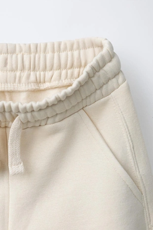 Брюки BARREL из мягкой ткани с нашивкой- Заказать в России