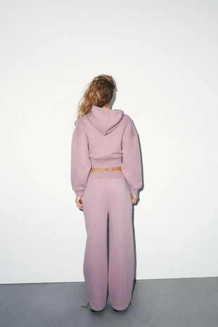 Брюки прямого кроя из мягкой ткани- Заказать в России